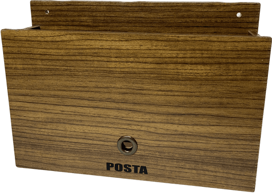 Ahşap Posta Kutusu - Mimoza Store